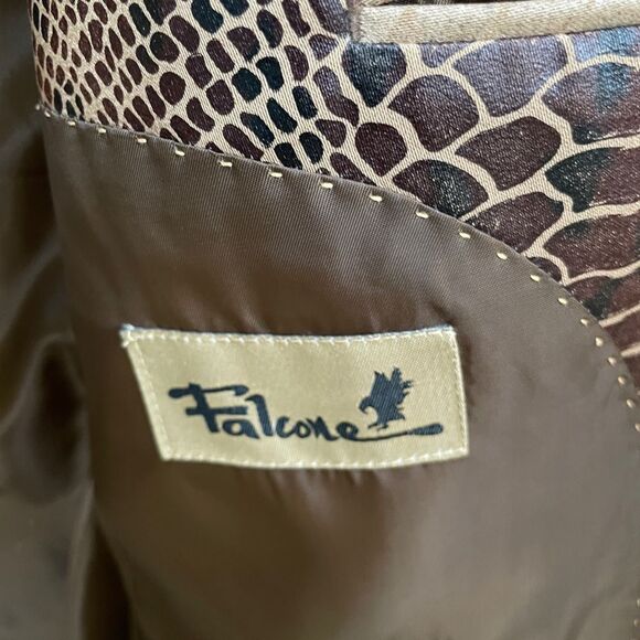 FALCONE BLAZER IN SNAKESKIN PRINT - Picture 8 of 11